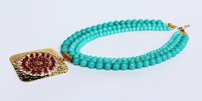 COLLAR TURQUESA